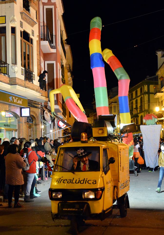 Fotografías de Carnaval en la calle de Cabra